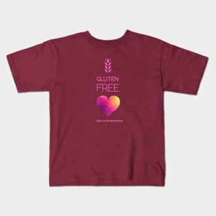 Gluten Free Heart Kids T-Shirt